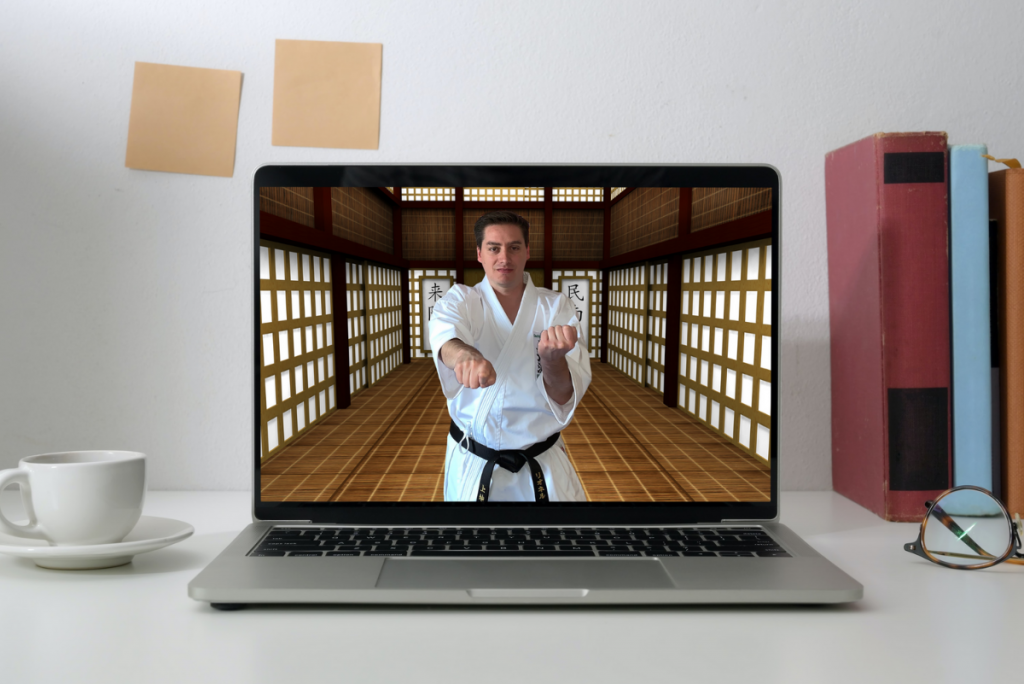 Plateforme Virtuelle Oryukan. Apprentissage du karate uechi-ryu