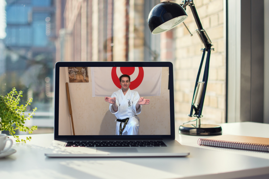 Interface de cours en ligne (Karate Uechi-Ryu)